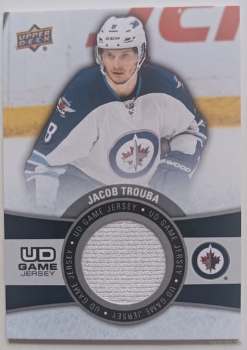 Хоккейная карточка НХЛ джерси  Jacob Trouba (Виннипег)