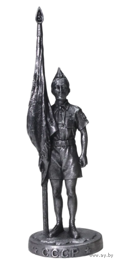 Статуэтка Пионер со знаменем