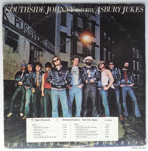 LP Southside Johnny And The Asbury Jukes – This Time It's For Real (1977) Classic Rock, Blues Rock