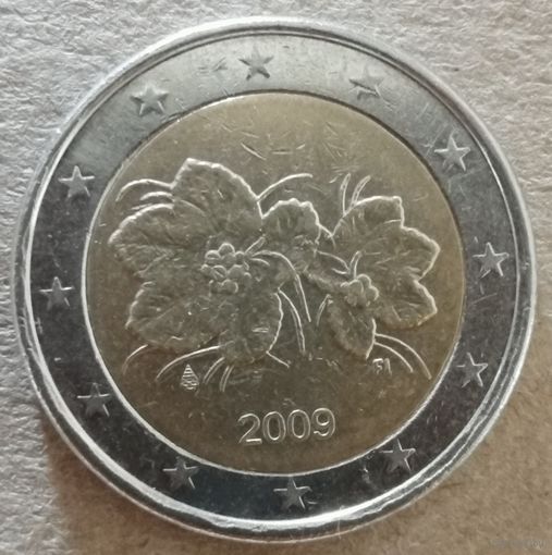 Финляндия  2 евро 2009 г., KM# 130