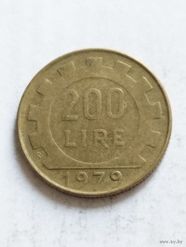 Италия 200 лир 1979