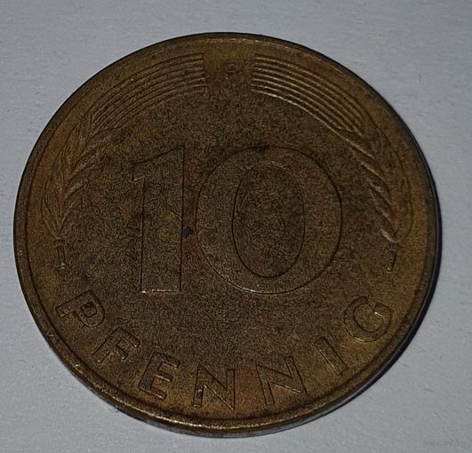 ФРГ 10 пфеннигов 1978