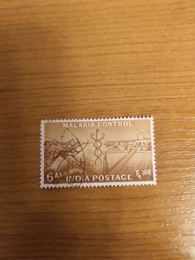 1955 Индия малярийный комар фауна насекомые медицина (4-16)