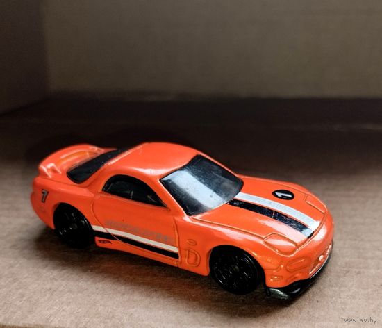 Hot Wheels Mattel Mazda RX7 модель #28 Мазда