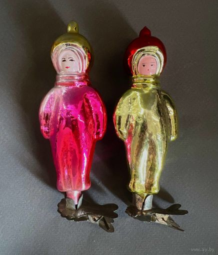 Ёлочная игрушка, СССР, космонавт