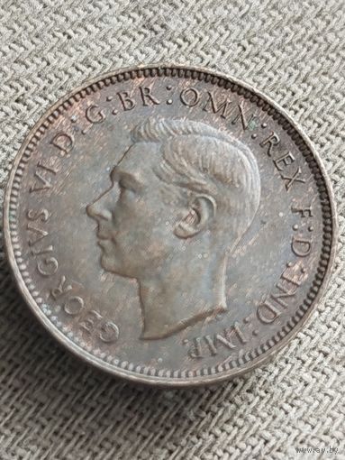 Распродажа - 1 фартинг 1948г.,Георг 6,Великобритания