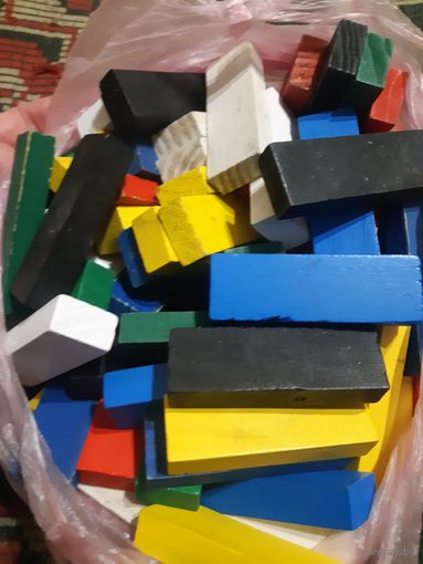 Кубики строительные детские