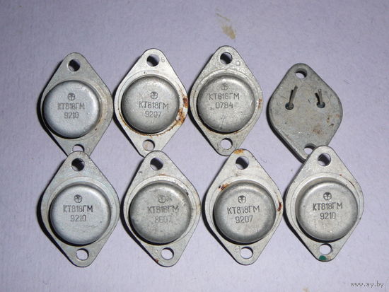 КТ818ГМ (транзистор КТ818 ГМ, КТ818АМ, КТ818ВМ, КТ818БМ, 818, 2Т818А)