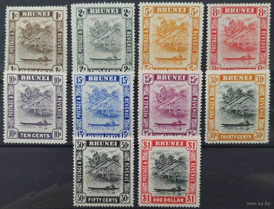 Британские колонии. Бруней 1947 часть серии MH
