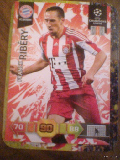 FRANCK RIBERY  БАВАРИЯ МЮНХЕН ГЕРМАНИЯ--лига чемпионов-2010/11