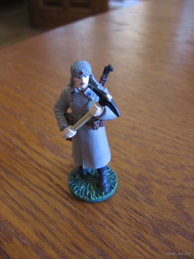 Оловянный солдатик! Боец железнодорожного батальона