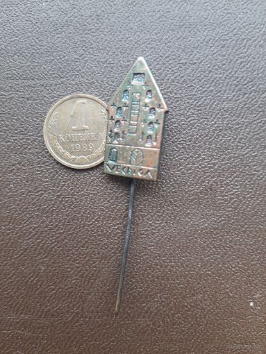 Значок тяжелый Векриол Латвия