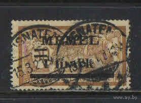 Мемель Управление Антанты 1920 Надп на марках Франции Стандарт #26