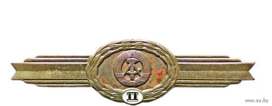 Национальная народная армия ГДР. Общий знак классификации классного специалиста ННА. 2 класс