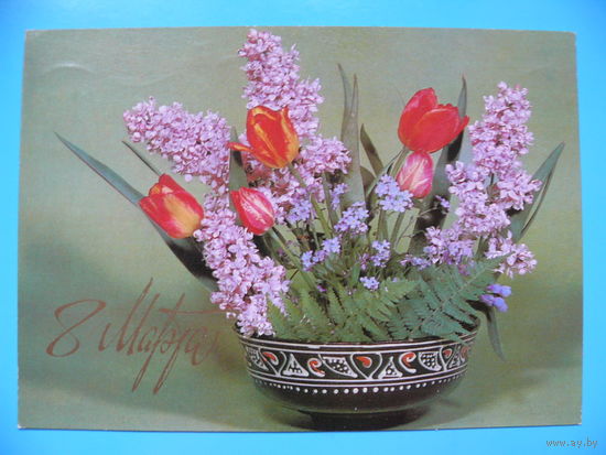 Фото Круцко Б., 8 Марта, 1981, подписана.