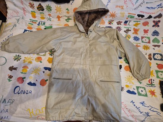 Куртка с подстежкой зимняя, рост 146