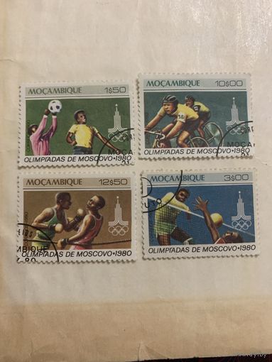 Мозамбик 1980. Летняя олимпиада Москва-80