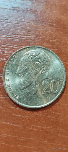 Кипр 20 цент 2001