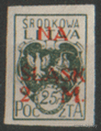 ГВ. Центр. Литва. С. 24а. 1921. 25 f. В Фонд Референдума по Силезии. БЗБ. ЧиСт.