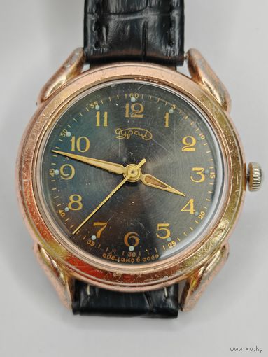 Часы Урал 16 камней ЧЧЗ СССР. Проведено обслуживание в часовой мастерской. Идут точно!