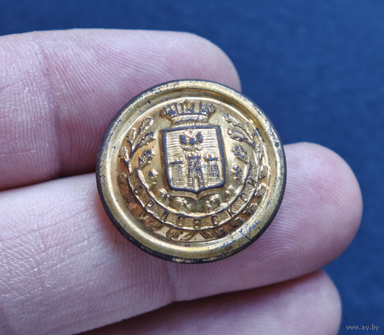 Пуговица РИ, Орловская губ, большая, 1878-1917, сохран!