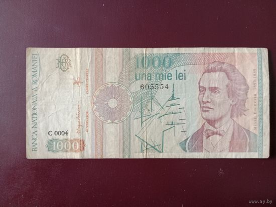 Румыния 1000 лей 1991