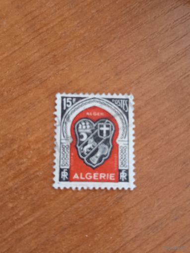 1947 Французская колония Алжир герб (4-6)