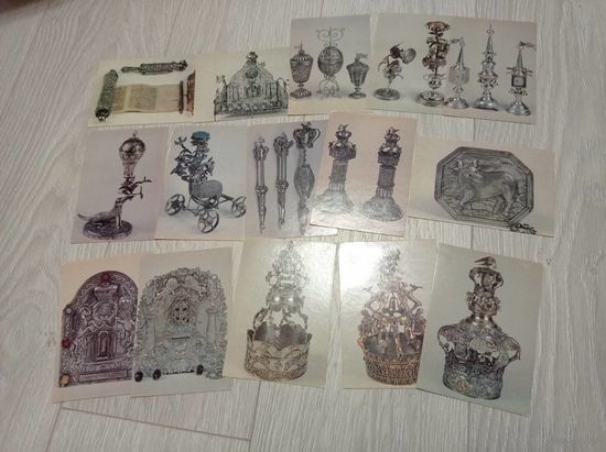 Ювелирное искусство. 15 открыток из набора. Цена указана за все.