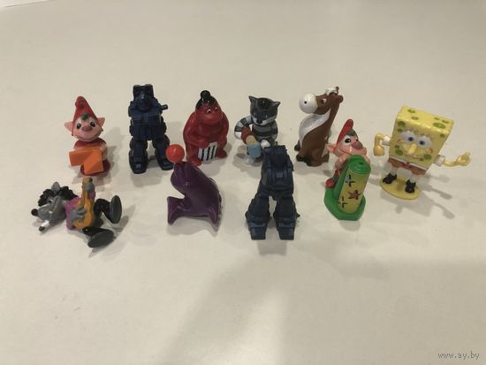 Игрушки из киндер сюрпризов