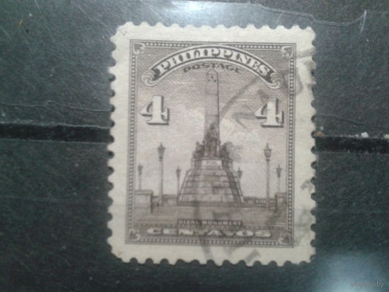 Филиппины, 1947. Стандарт. Памятник Риселю
