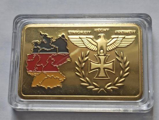 Памятный слиток,  посвящённый ФРГ.