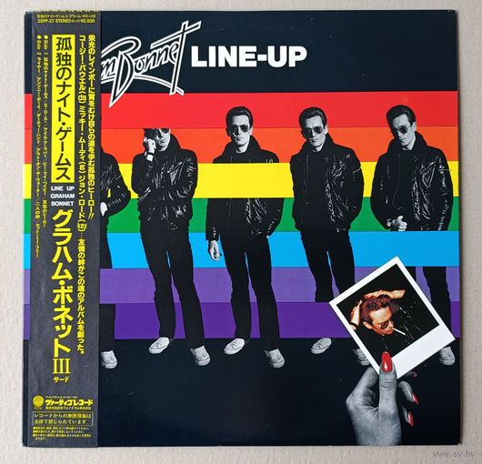 Graham Bonnet - Line Up (JAPAN 1981 LP винил)