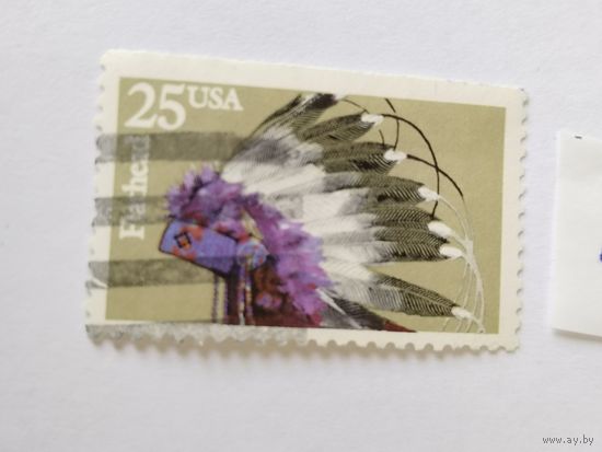 США   1990 гол.убор индейцев