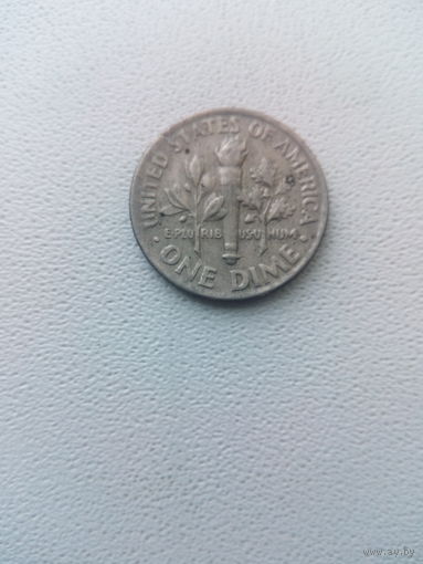 США 1989 г.ONE DIME 10 центов