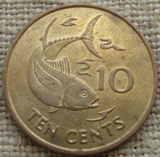10 центов 2007 Сейшелы