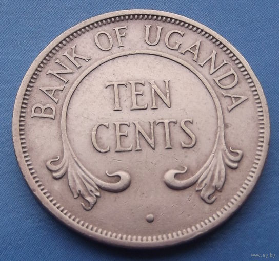 Уганда. 10 центов 1968