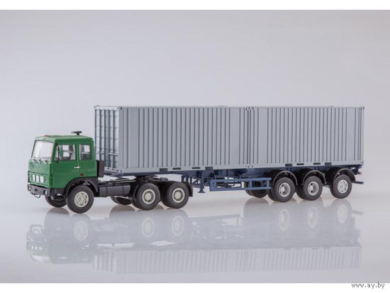 Маз-6422 с полуприцепом-контейнеровозом Маз-938920 АИСТ