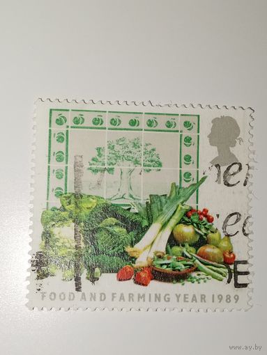 Великобритания 1989 Продовольствие и сельское хозяйство (овощи и фрукты).