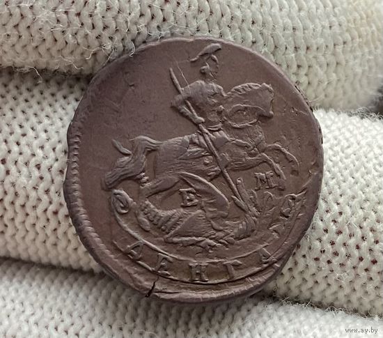 Денга 1767 ЕМ UNC! Двойной удар.