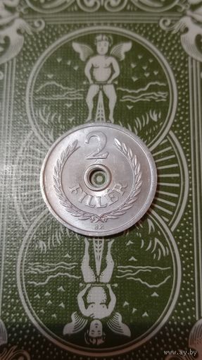 Венгрия 2 филлера 1971