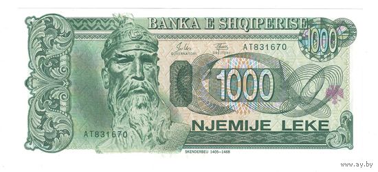 Албания 1000 лек 1994 года. Состояние UNC!