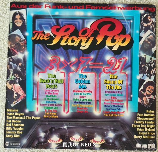 Пластинка сборник The Story of Pop