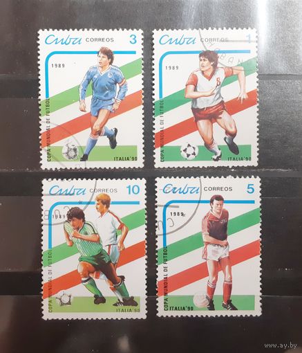 Куба. 1989 год. Спорт. Футбол (327)