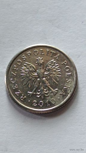 Польша. 20 грошей 2010 года.