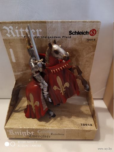 Фигурка рыцаря Кабальеро на лошади с мечом,Шляйх(Германия)