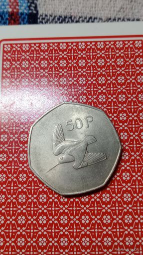 Ирландия 50 пенсов 1970