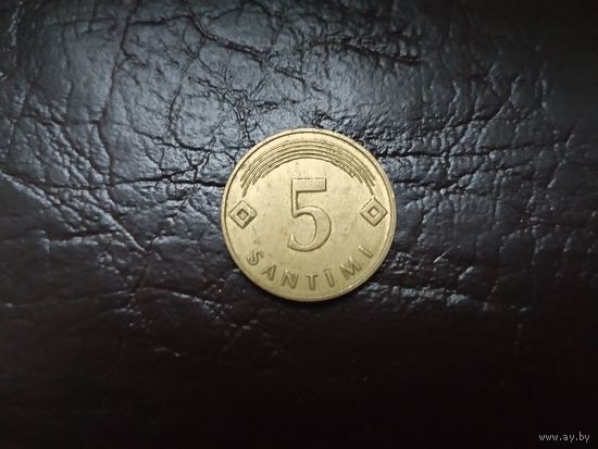 5 сантимов Латвия.