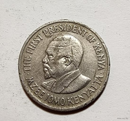 Кения 50 центов, 1974