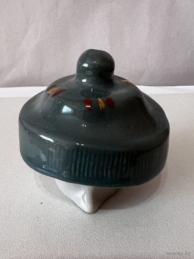 Крышка для чайника/штофа/графина "Утёнок" ЗХК Полонное.  АУКЦИОН не с рубля без МПЦ.