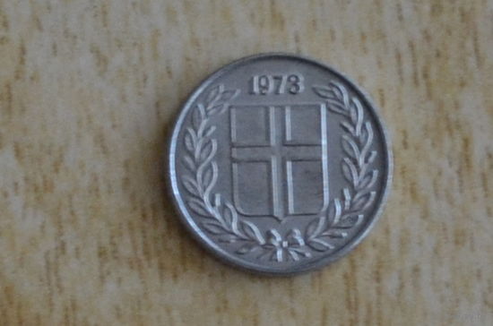 Исландия 10 эйре 1973